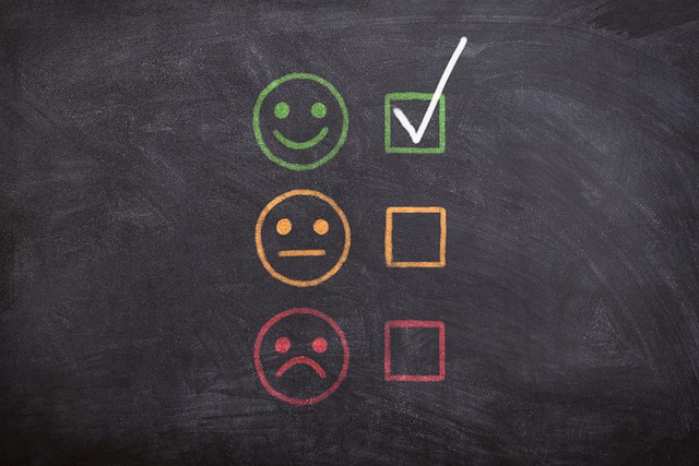 7 trucos para posicionar tu negocio online sin pagar Pizarra de evaluación de satisfacción de los clientes