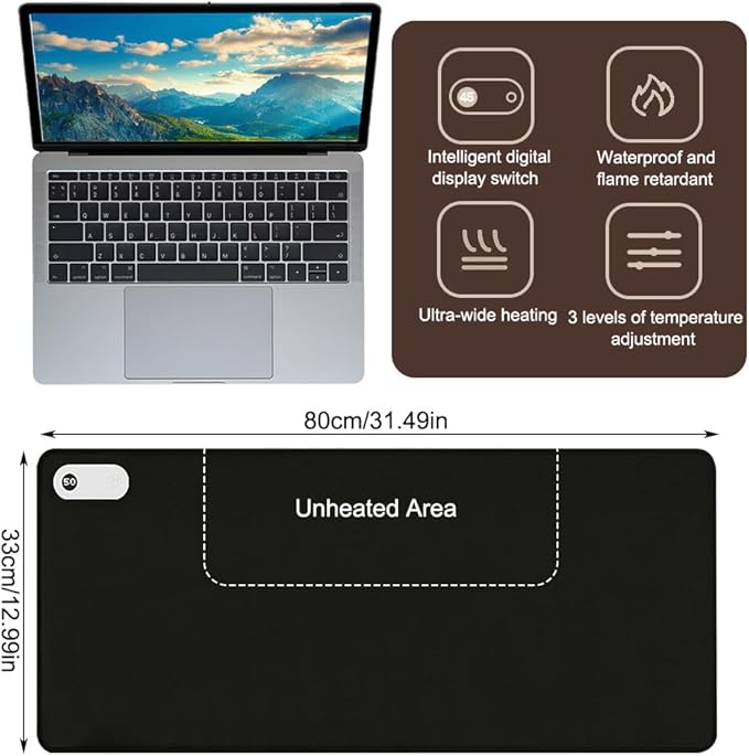 pad calefactable para ordenador regalo de navidad para informáticos
