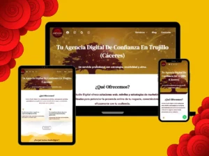 Diseño y desarrollo web con seo local para Enclave Studio Digital en Trujillo
