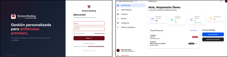 Funcionamiento y uso de Enclave Booking | Motor de reservas online sin comisiones para alojamientos turísticos | hecho por Enclave Studio Digital