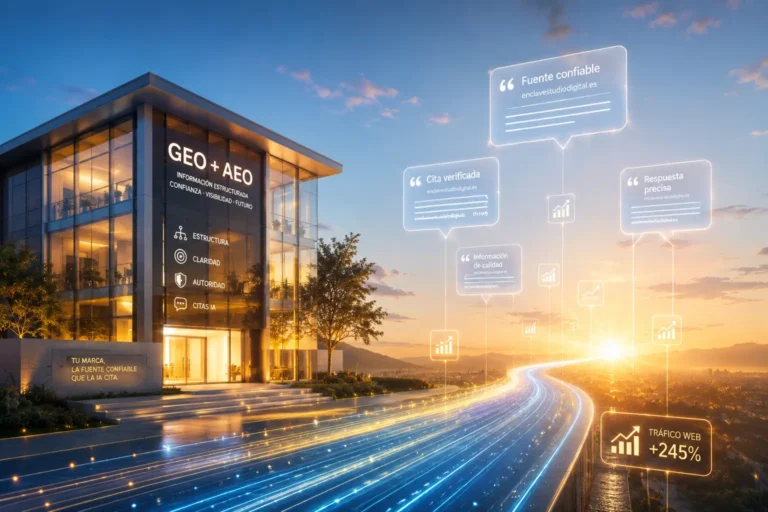 SEO, GEO y AEO: cómo lograr que los buscadores de IA encuentren tu web
